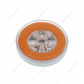 18 LED 4" Round GloLight (Turn Signal) - Amber LED/Amber Lens (Card)