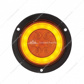 21 LED 4" Flange Mount GloLight (Turn Signal) - Amber LED/Amber Lens