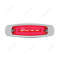16 LED Rectangular GloLight With Bezel (Clearance/Marker) - Red LED/Red Lens (Bulk)