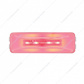 10 LED Rectangular GloLight (Clearance/Marker) - Red LED/Clear Lens
