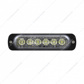 6 High Power LED Super Thin Directional Warning Light - Amber LED (Bulk)