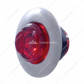 2 LED 3/4" Mini Light With Bezel (Clearance/Marker) - Red LED/Red Lens