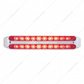 Dual 10 LED 9" Light Bars (Stop, Turn & Tail) - Red LED/Red Lens