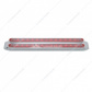 Dual 14 LED 12" Light Bars (Stop, Turn & Tail) - Red LED/Red Lens