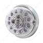 17 LED Dual Function Watermelon Clear Reflector Flush Mount Kit - Amber LED/Clear Lens