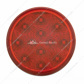 12 LED 4" Round Reflector Light (Stop, Turn & Tail) - Red LED/Red Lens