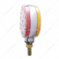 42 LED Double Face Turn Signal Light - Amber & Red LED/Clear Lens