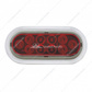 10 LED 6" Oval Light With Bezel (Stop, Turn & Tail)