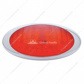 40 LED Oval Phantom III Light (Stop, Turn & Tail) - Red LED/Red Lens