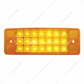 21 LED Reflector Rectangular Light (Clearance/Marker) - Amber LED/Amber Lens (Bulk)