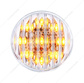 9 LED 2" Round Light (Clearance/Marker) - Amber LED/Clear Lens (Bulk)