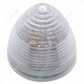 9 LED 2" Round Beehive Light (Clearance/Marker) - Red LED/Clear Lens