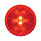 8 LED 2-1/2" Round Reflectorize Light (Clearance/Marker) - Red LED/Red Lens (Bulk)