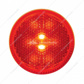 8 LED 2-1/2" Round Reflectorize Light Kit (Clearance/Marker) - Red LED/Red Lens