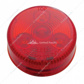4 LED 2" Round Low Profile Light Kit (Clearance/Marker) - Red LED/Red Lens