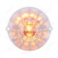 19 LED Watermelon Grakon 1000 Cab Light - Amber LED/Clear Lens