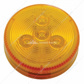 4 LED 2-1/2" Round Low Profile Light (Clearance/Marker) - Amber LED/Amber Lens