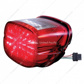 29 LED Tail Light For Harley Motorcycle With 4 LED License Light - Red LED/Red Lens