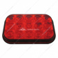 15 LED Rectangular Light (Stop, Turn & Tail) - Red LED/Red Lens