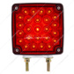 52 LED Double Stud Double Face Turn Signal Light (Passenger) - Amber & Red LED/Amber & Red Lens