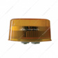 9 LED 2" Round Reflector Light (Clearance/Marker) - Amber LED/Amber Lens
