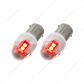 High Power 8 LED 1156 Type Bulb - Red (Card of 2)