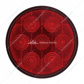 7 LED 4" Round Competition Series Light (Stop, Turn & Tail) - Red LED/Red Lens (Bulk)