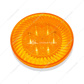 16 LED 4" Round Turbine Light (Turn Signal) - Amber LED/Amber Lens