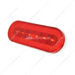 20 LED 6" Oval Turbine Light (Stop, Turn & Tail) - Red LED/Red Lens