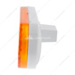 20 LED 6" Oval Turbine Light (Turn Signal) - Amber LED/Amber Lens