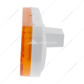 20 LED 6" Oval Turbine Light (Turn Signal) - Amber LED/Amber Lens