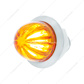 2 LED Dual Function 3/4" Mini Watermelon Light (Clearance/Marker) - Amber LED/Amber Lens
