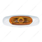 4-3/16" Wide 3 LED ViperEye Light (Clearance/Marker) - Amber LED/Amber Lens