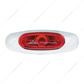 4-3/16" Wide 3 LED ViperEye Light (Clearance/Marker) - Red LED/Red Lens