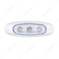 5 LED Reflector Light (Auxiliary/Utility) With Side Ditch Light -Red LED/Clear Lens (Card)