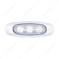 5 LED Reflector Light (Auxiliary/Utility) With Side Ditch Light -White LED/Clear Lens (Bulk)