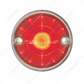 15 LED 3" Series 2 Light For Double Face Light Housing - Red LED/Clear Lens (Bulk)