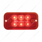 6 LED Dual Function Light - Red LED/Red Lens (Bulk)