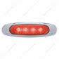 4 LED Reflector Light (Clearance/Marker) - Red LED/Red Lens