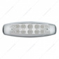 10 LED Reflector Rectangular Light (Clearance/Marker) - Red LED/Clear Lens