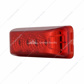 4 LED Reflector Rectangular Light (Clearance/Marker) - Red LED/Red Lens (Bulk)