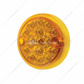 15 LED 3" Reflector Series 4 Light Only For Double Face Light Housing - Amber LED/Amber Lens (Bulk)