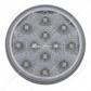 12 LED 4" Reflector Auxiliary/Utility Light - White LED/Clear Lens