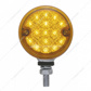 15 LED 3" Reflector Single Face Light - Amber LED/Amber Lens