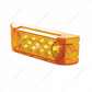 13 LED Reflector Rectangular Light (Clearance/Marker) - Amber LED/Amber Lens (Bulk)