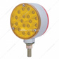 36 LED Reflector Double Face Turn Signal Light - Amber & Red LED/Amber & Red Lens