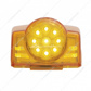 19 LED Reflector Square Cab Light - Amber LED/Amber Lens