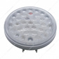 36 LED 4" Round Light (Stop, Turn & Tail) - Red/Clear Lens