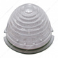 17 LED Beehive Flush Mount Kit With Low Profile Bezel - Amber LED/Clear Lens
