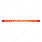 19 LED 12" Reflector Light Bar (Stop, Turn & Tail) - Red LED/Red Lens (Bulk)